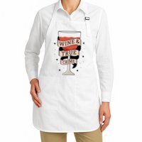 Wine And True Crime Apron