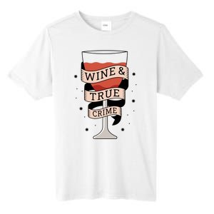 Wine And True Crime Tall Fusion ChromaSoft Performance T-Shirt