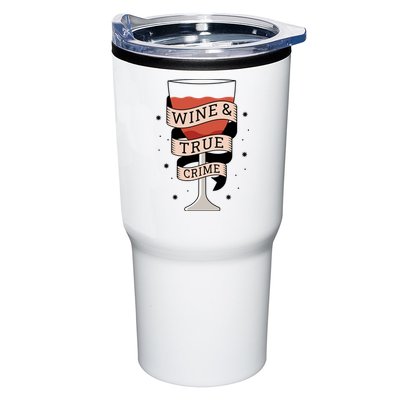 Wine And True Crime Tumbler
