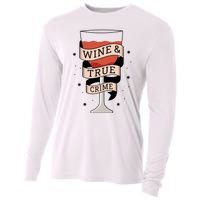 Wine And True Crime Cooling Performance Long Sleeve Crew