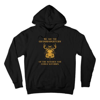 We Are The Granddaughters Of The Witches You Could Not Burn Tall Hoodie