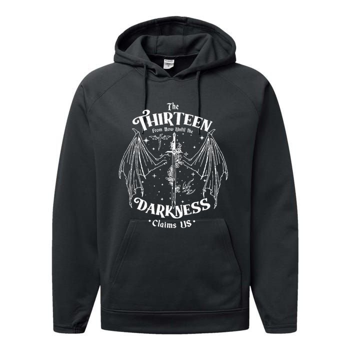 We Are The Thirteen From Now Until The Darkness Claim Performance Fleece Hoodie