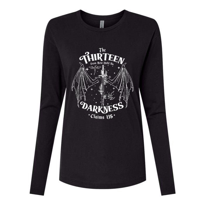 We Are The Thirteen From Now Until The Darkness Claim Womens Cotton Relaxed Long Sleeve T-Shirt