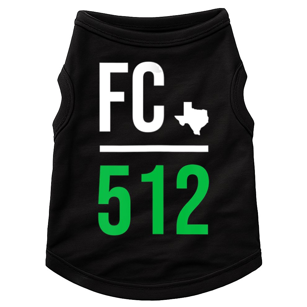 Womens Austin Texas Soccer 512 Futbol Fan Match Day Badge Doggie Tank