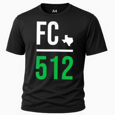 Womens Austin Texas Soccer 512 Futbol Fan Match Day Badge Performance Shirt
