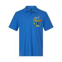 Wild About Teaching Designs For Teachers Gift Softstyle Adult Sport Polo