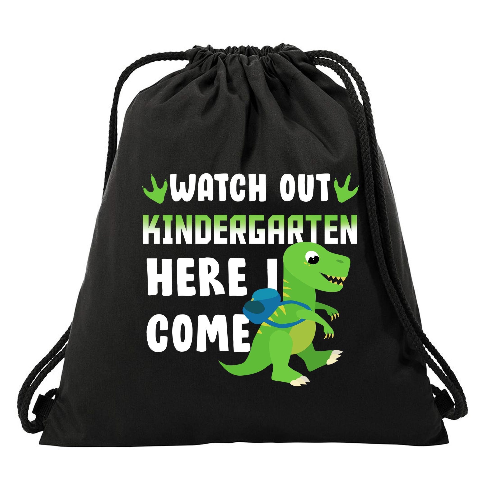 Watch Out Kindergarten Here I Come Drawstring Bag