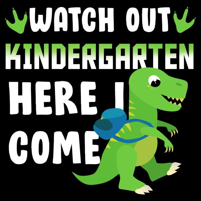 Watch Out Kindergarten Here I Come Drawstring Bag