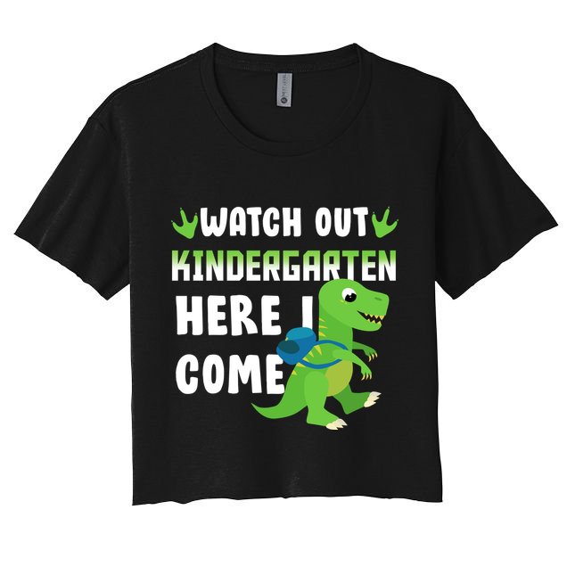 Watch Out Kindergarten Here I Come Crop Top