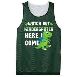 Watch Out Kindergarten Here I Come Mesh Reversible Basketball Jersey Tank