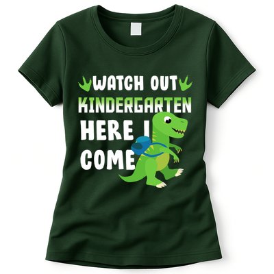 Watch Out Kindergarten Here I Come Womens T-Shirt