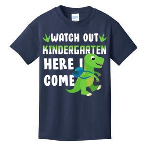 Watch Out Kindergarten Here I Come Kids T-Shirt