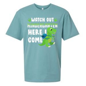 Watch Out Kindergarten Here I Come Sueded Cloud Jersey T-Shirt