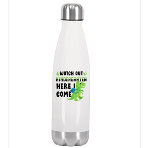 Watch Out Kindergarten Here I Come Stainless Steel Insulated Water Bottle