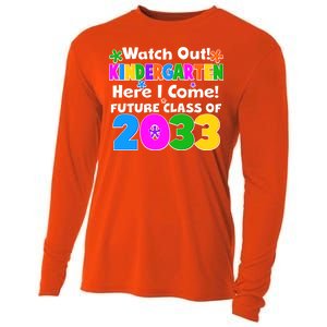 Watch Out! Kindergarten Here I Come! Future Class of 2033 Cooling Performance Long Sleeve Crew