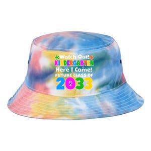 Watch Out! Kindergarten Here I Come! Future Class of 2033 Tie Dye Newport Bucket Hat