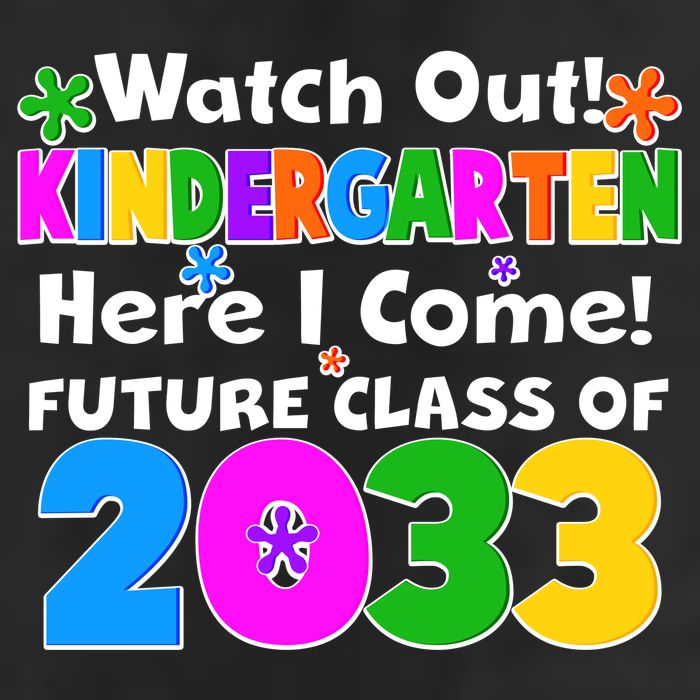 Watch Out! Kindergarten Here I Come! Future Class of 2033 Cool Comfort Performance Bucket Hat