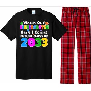 Watch Out! Kindergarten Here I Come! Future Class of 2033 Pajama Set