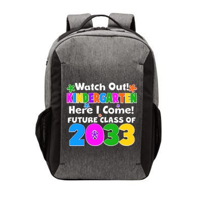 Watch Out! Kindergarten Here I Come! Future Class of 2033 Vector Backpack
