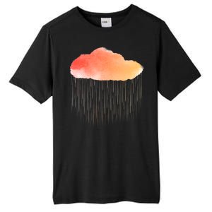 Water Color Cloud Rainy Day Tall Fusion ChromaSoft Performance T-Shirt