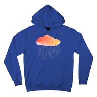 Water Color Cloud Rainy Day Hoodie