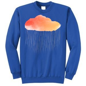 Water Color Cloud Rainy Day Sweatshirt