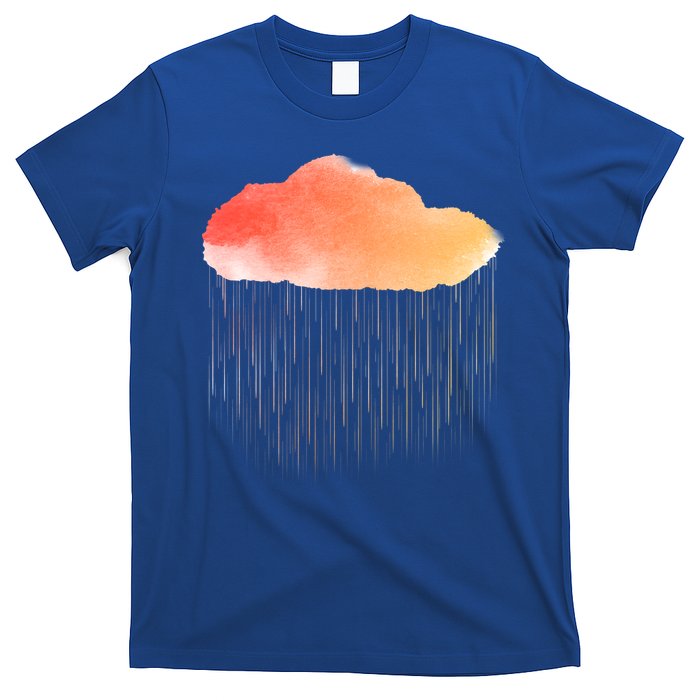 Water Color Cloud Rainy Day T-Shirt