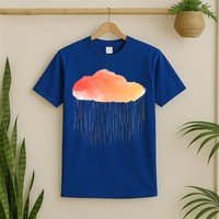 Water Color Cloud Rainy Day T-Shirt