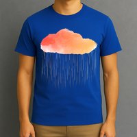 Water Color Cloud Rainy Day T-Shirt