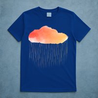 Water Color Cloud Rainy Day T-Shirt