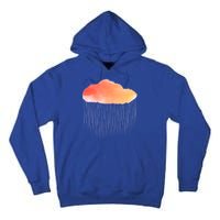 Water Color Cloud Rainy Day Tall Hoodie