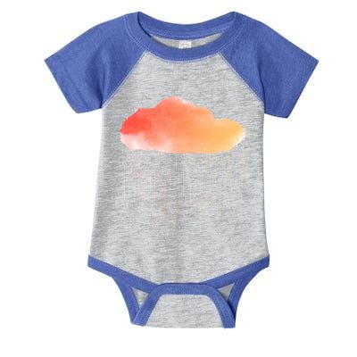 Water Color Cloud Rainy Day Infant Baby Jersey Bodysuit