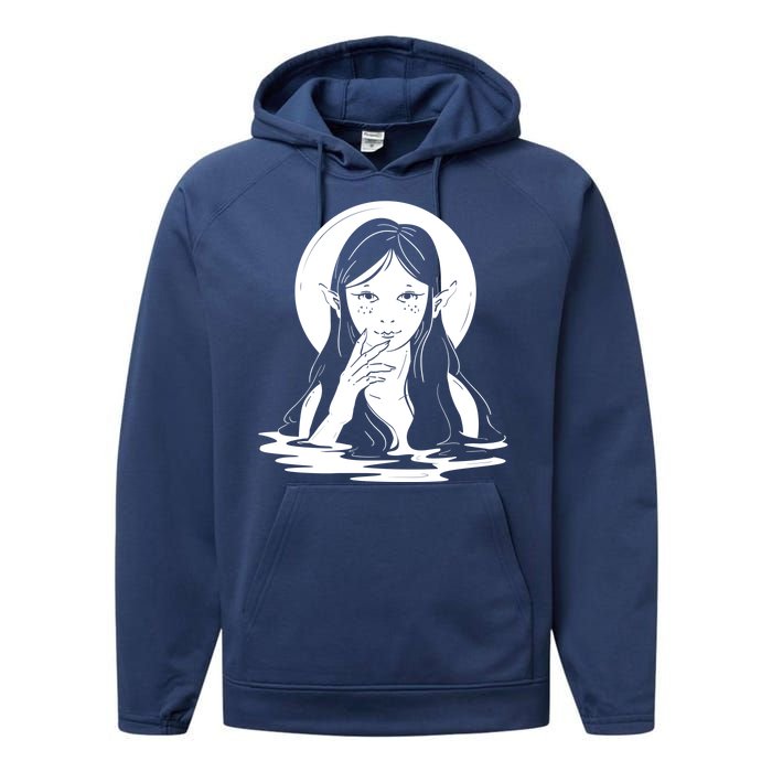 Water Creature Performance Fleece Hoodie