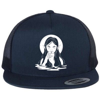 Water Creature Flat Bill Trucker Hat