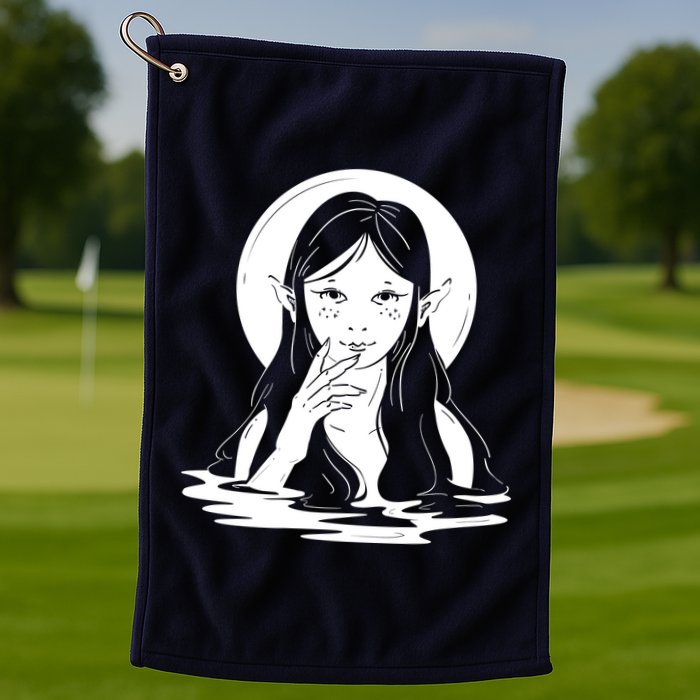 Water Creature Golf Towel