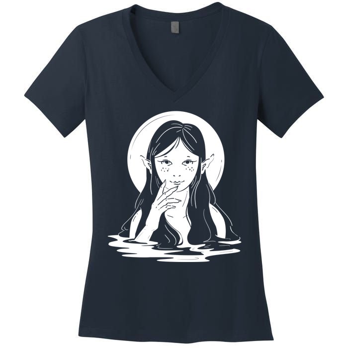 Water Creature Women's V-Neck T-Shirt