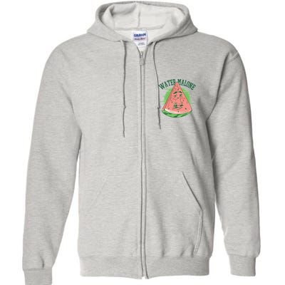 Water Malone Full Zip Hoodie