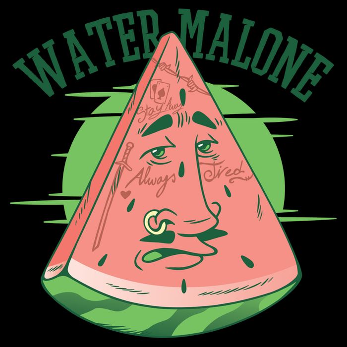 Water Malone Cooling Performance Crew T-Shirt