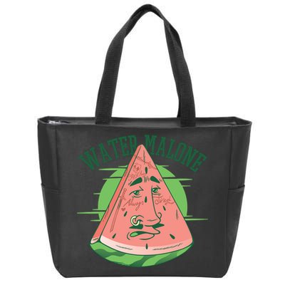 Water Malone Zip Tote Bag