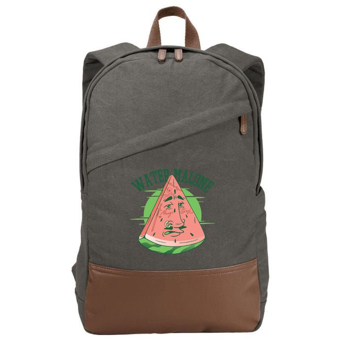 Water Malone Cotton Canvas Backpack
