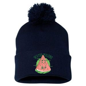 Water Malone Pom Pom 12in Knit Beanie