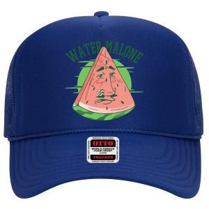 Water Malone High Crown Mesh Back Trucker Hat