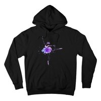 Watercolor Ballerina Hoodie