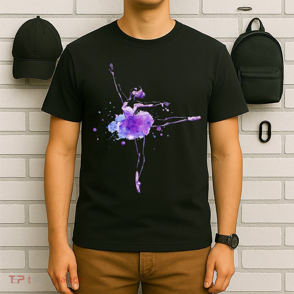 Watercolor Ballerina T-Shirt