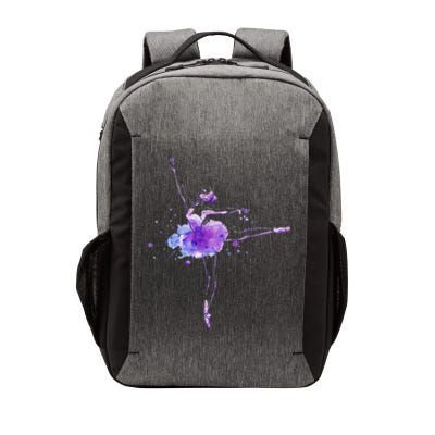 Watercolor Ballerina Vector Backpack