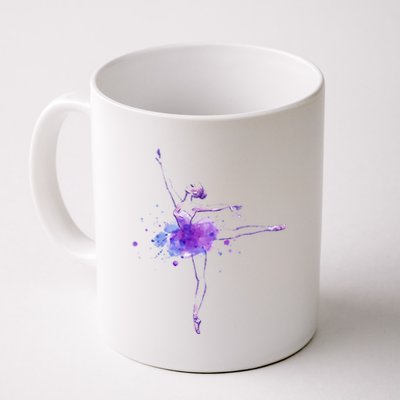 Watercolor Ballerina Coffee Mug