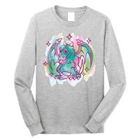 Watercolor Dragon Long Sleeve Shirt