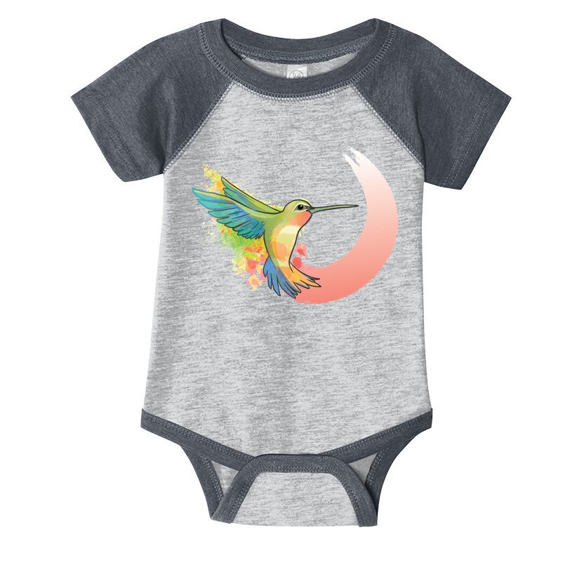 Watercolor Hummingbird Infant Baby Jersey Bodysuit