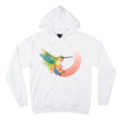 Watercolor Hummingbird Hoodie