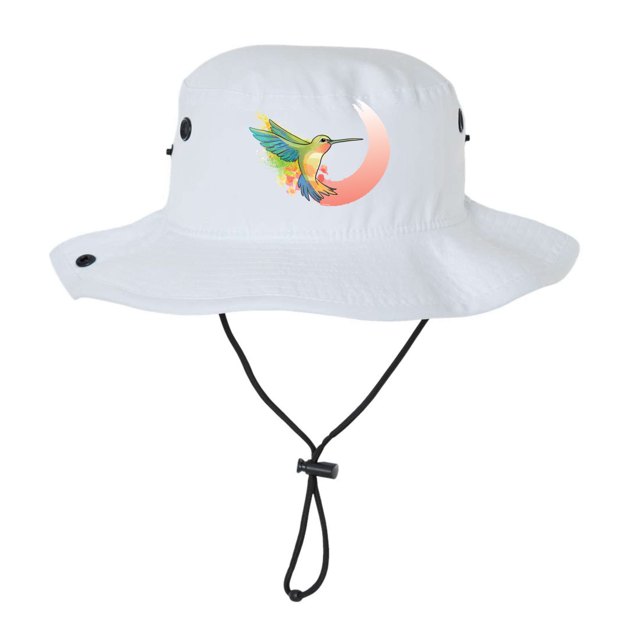 Watercolor Hummingbird Bucket Hat